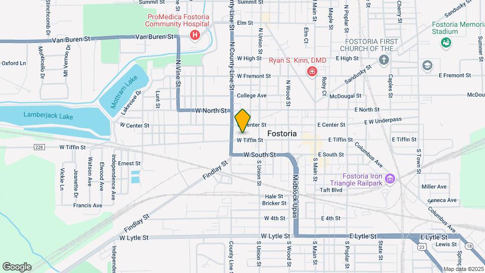 342 W Tiffin St Map and Location Details