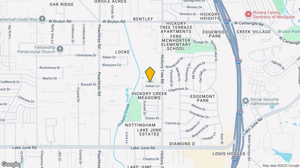 11811 Asher Ln Map and Location Details