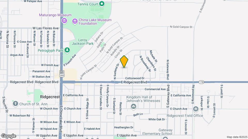 136 Purple Sage Ln Map and Location Details