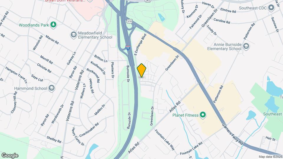 607 Lake Forest Road Map and Location Details