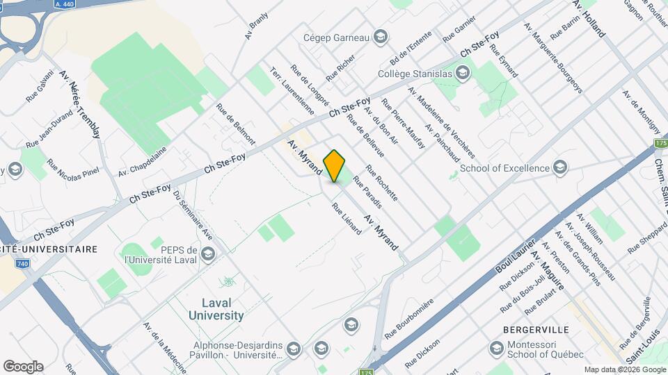 894 Myrand Av Map and Location Details