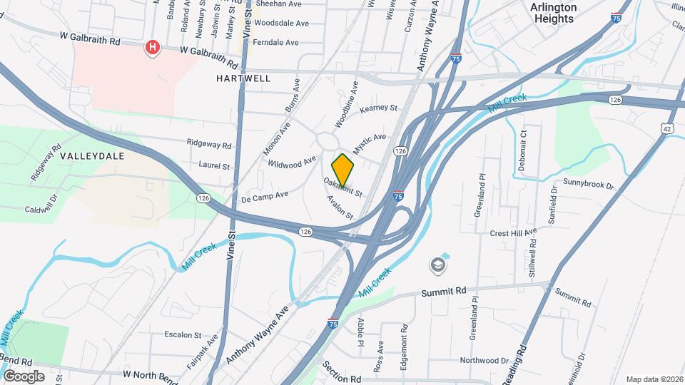 255 Oakmont St Map and Location Details