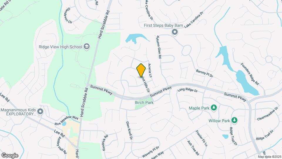 450 Summit Hills Cir Map and Location Details