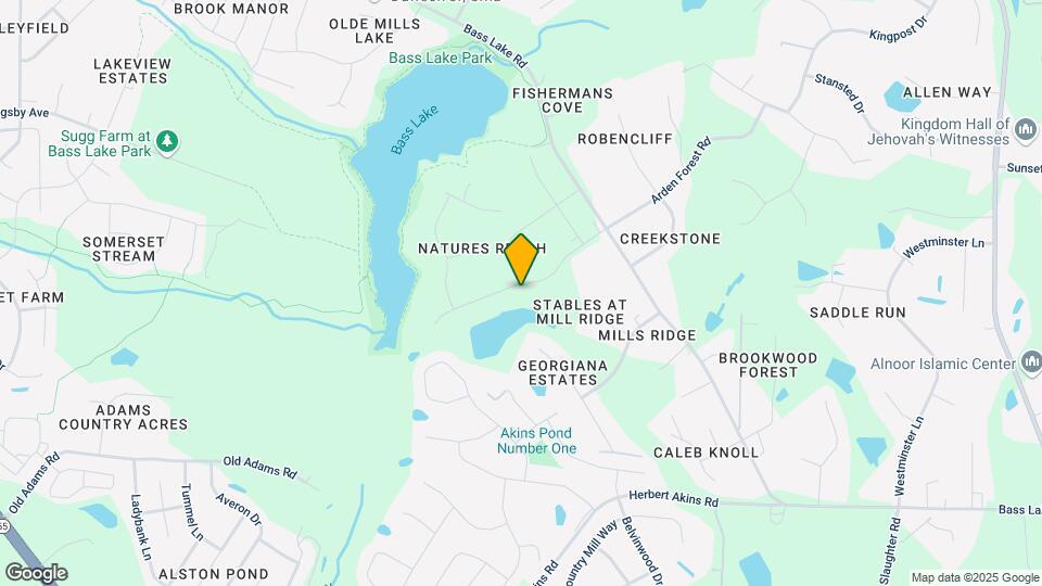 4521 Briarglen Ln Mapa y Detalles de la Ubicación
