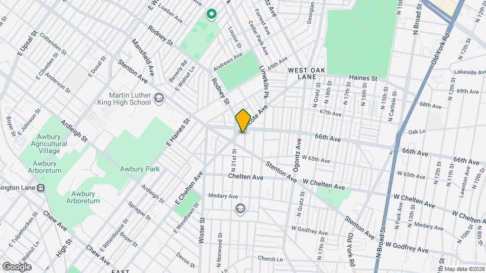6548 N Lambert St Map and Location Details