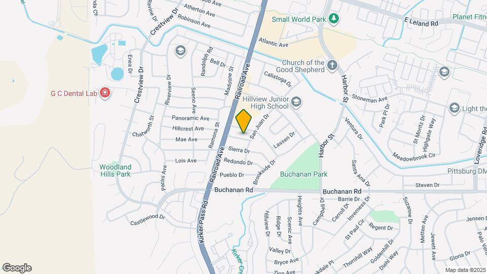 161 Sequoia Dr Map and Location Details