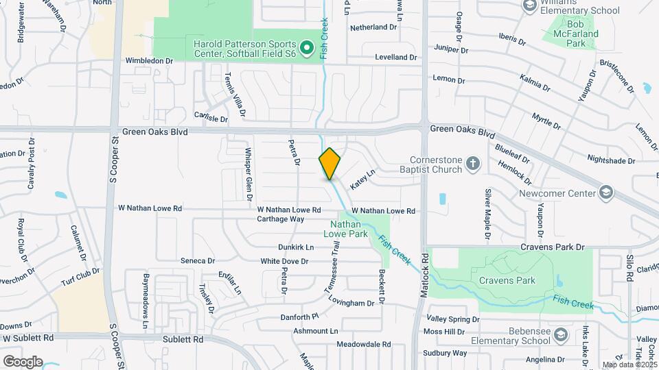 917 Grasswood Dr Map and Location Details