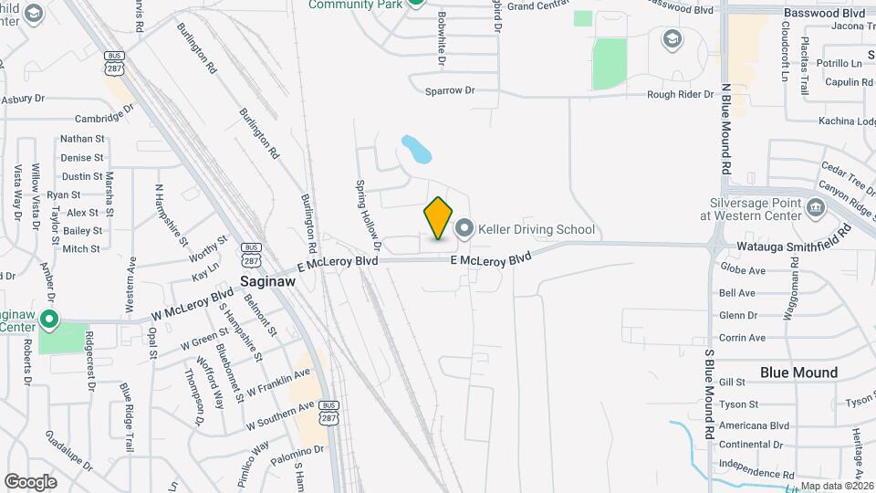 The Abberly at Spring Hollow 55+ Apartments Mapa y Detalles de la Ubicación