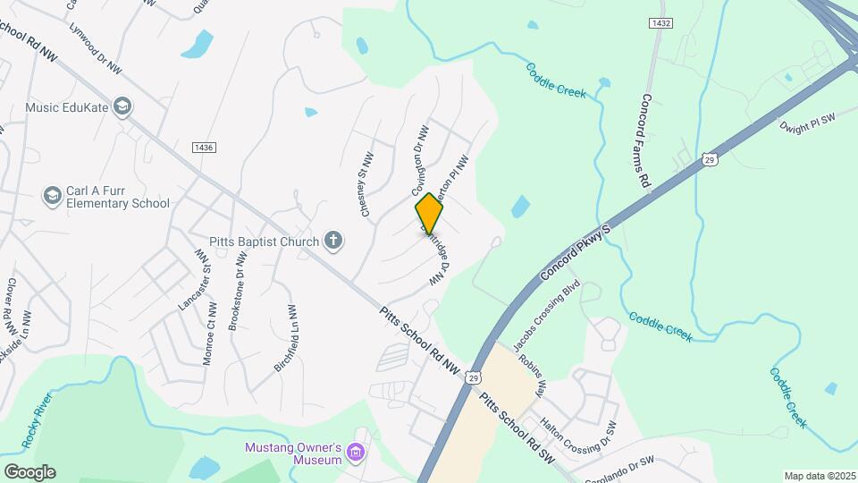 4885 Bentridge Dr NW Map and Location Details