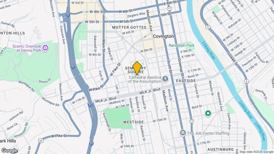 1033 Russell St, Unit Flr 1 Mapa y Detalles de la Ubicación