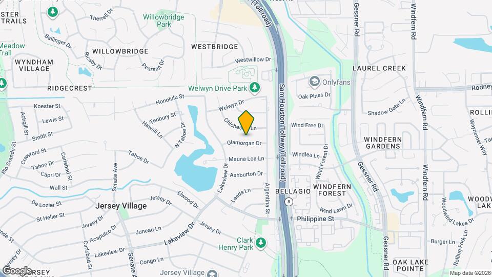 15326 Glamorgan Dr Map and Location Details