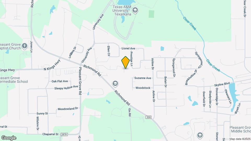 6304 Willowcreek Cir Map and Location Details