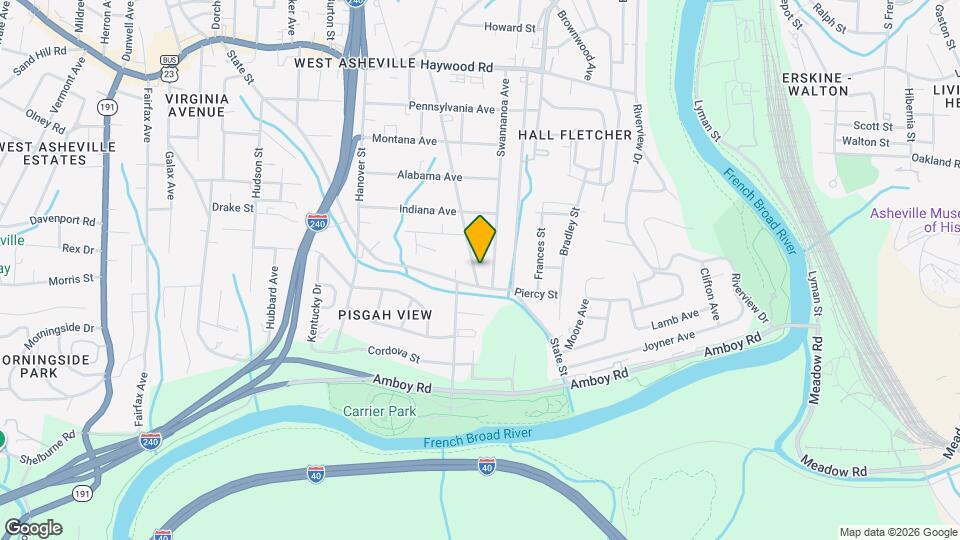 208 Michigan Ave Map and Location Details