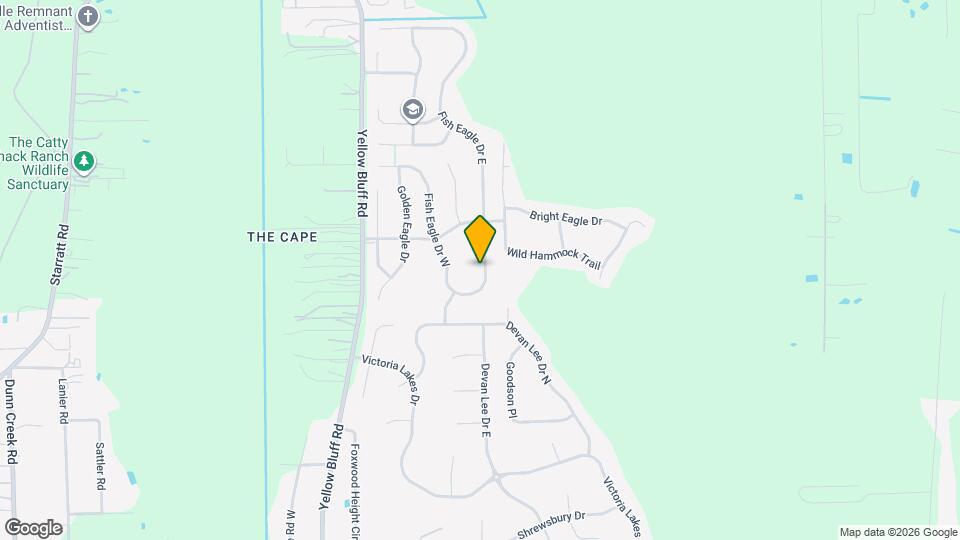 13922 Fish Eagle Dr E Mapa y Detalles de la Ubicación