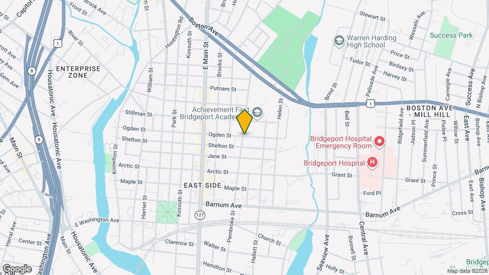 1254 Pembroke St Map and Location Details