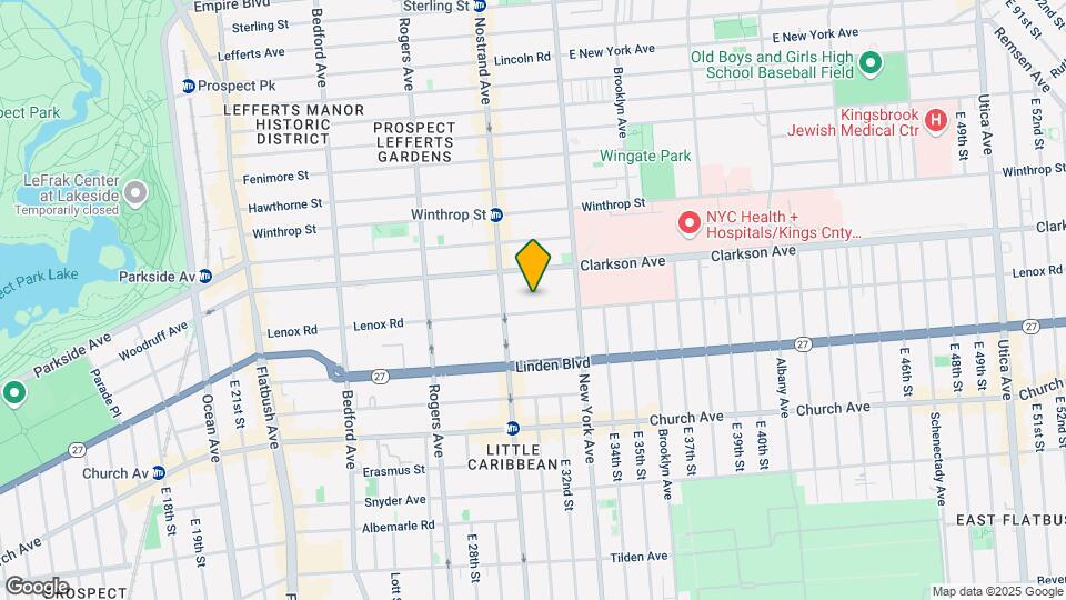 323 Lenox Rd Map and Location Details