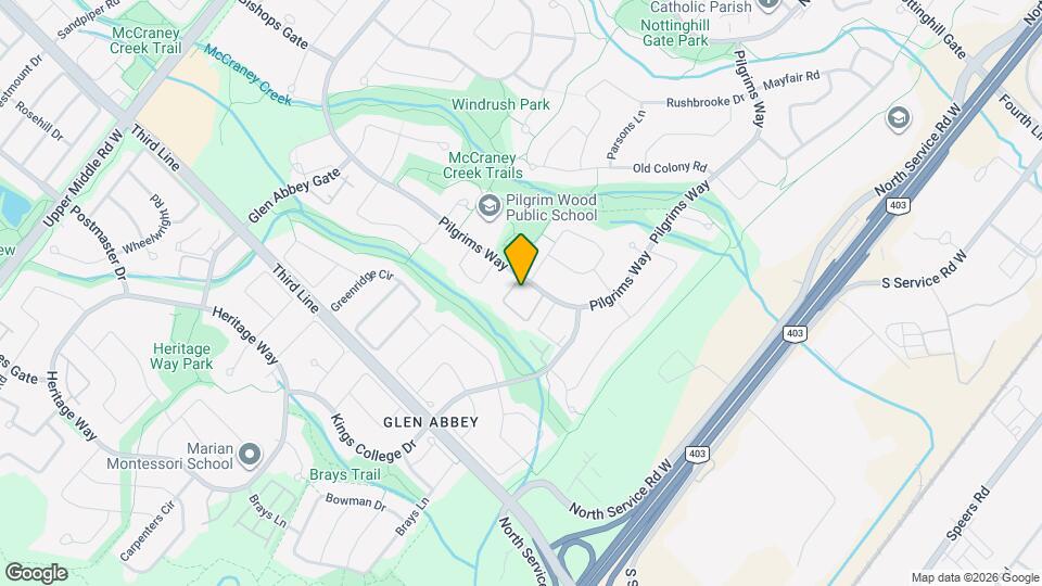 1512 Pilgrims Way Map and Location Details