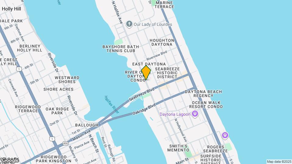 630 N Halifax Ave Map and Location Details