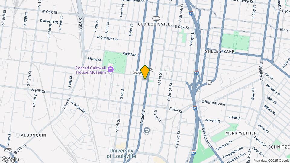 1412 S 2nd St Map and Location Details