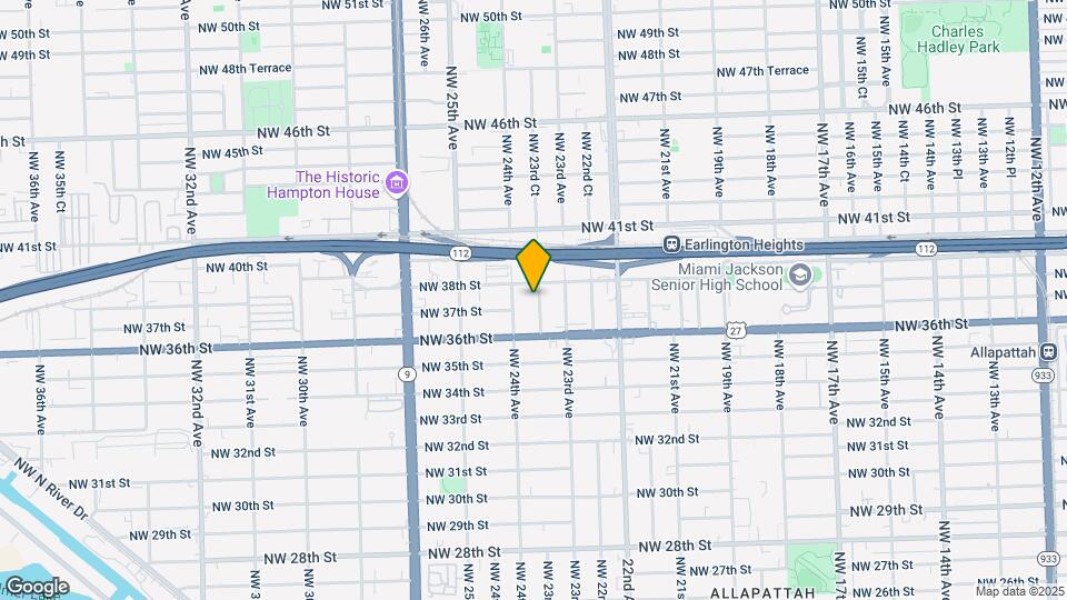 3714 NW 23rd Ct-Unit -0 Map and Location Details