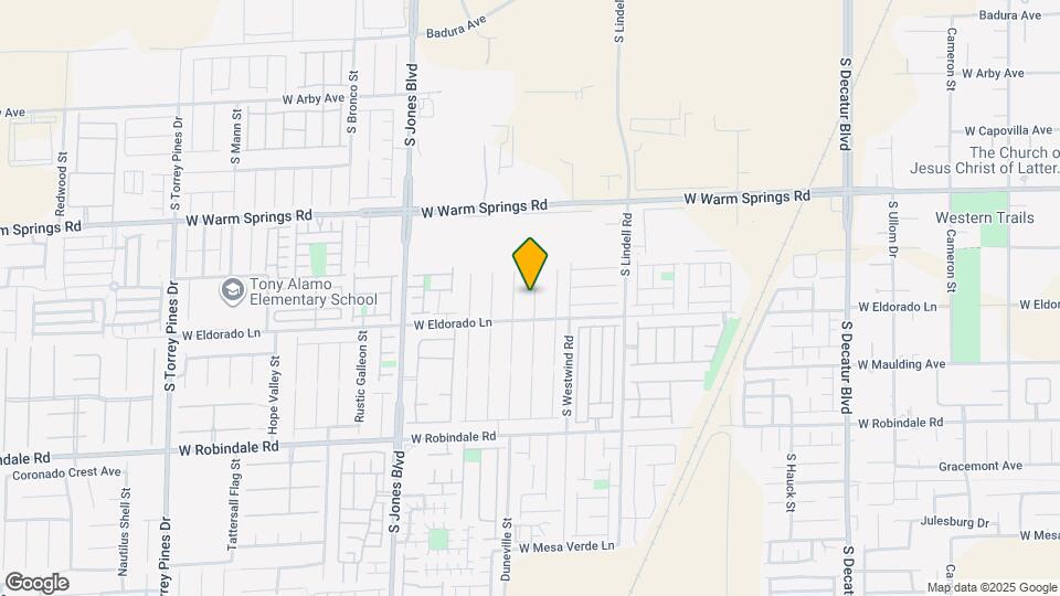 7461 Mission Palm St Map and Location Details