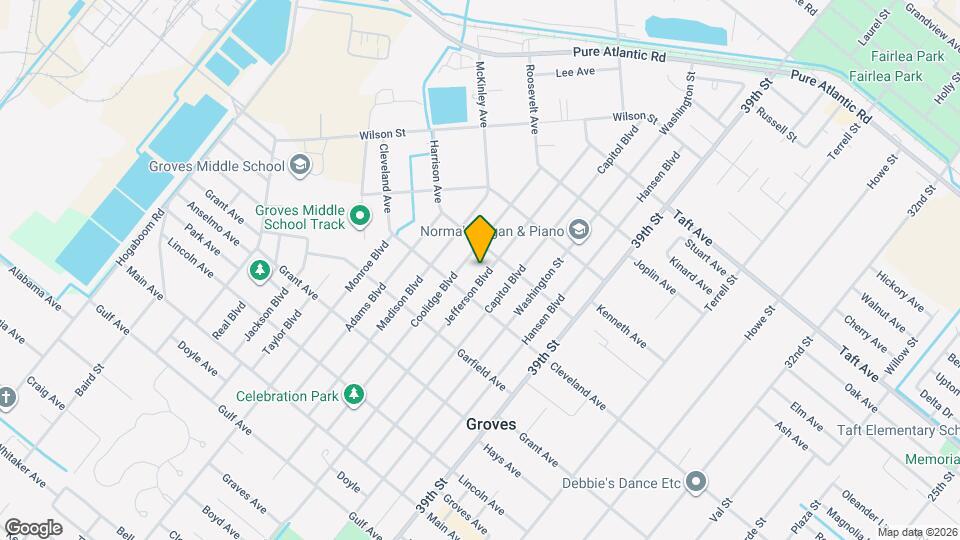 6549 Jefferson Blvd Map and Location Details