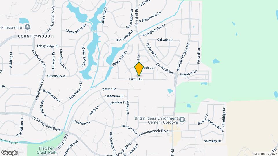 9034 Fulton Ln Map and Location Details