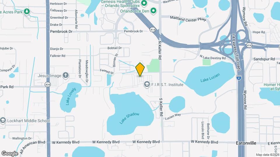 1798 Shadow View Cir Map and Location Details