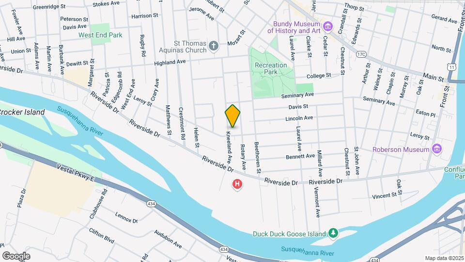 156 Leroy St, Unit Second floor Map and Location Details