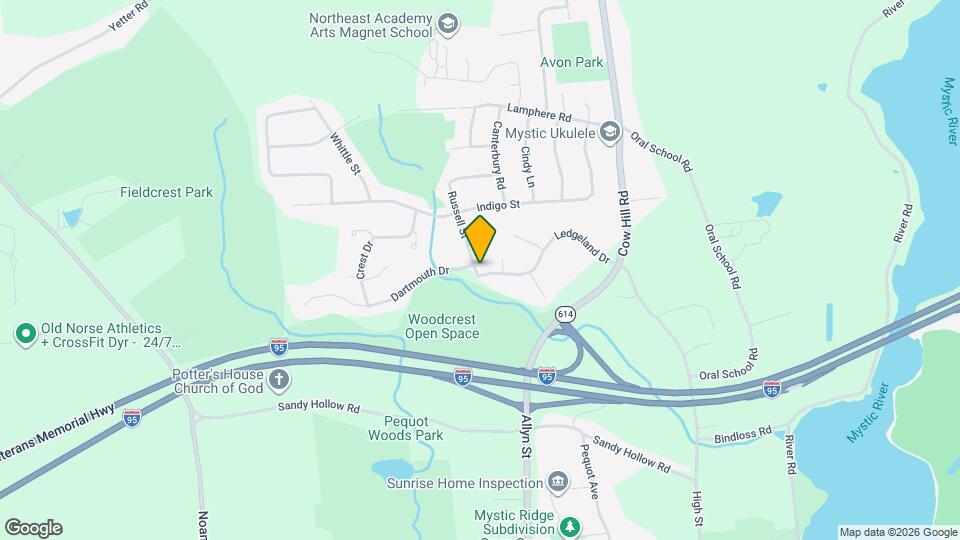 160 Russell St Map and Location Details