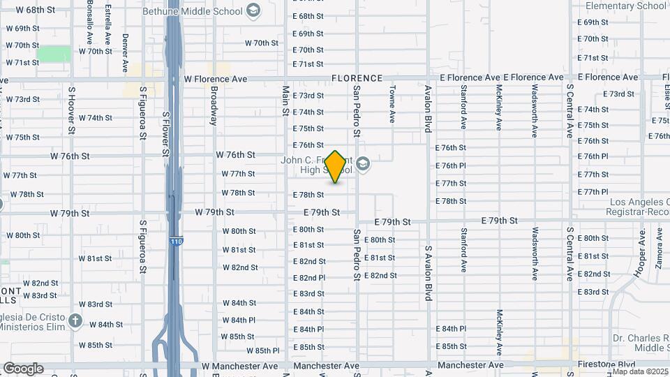227 W 78th St Mapa y Detalles de la Ubicación
