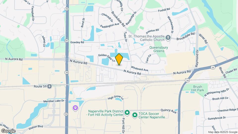 611 Waterview Ct Map and Location Details