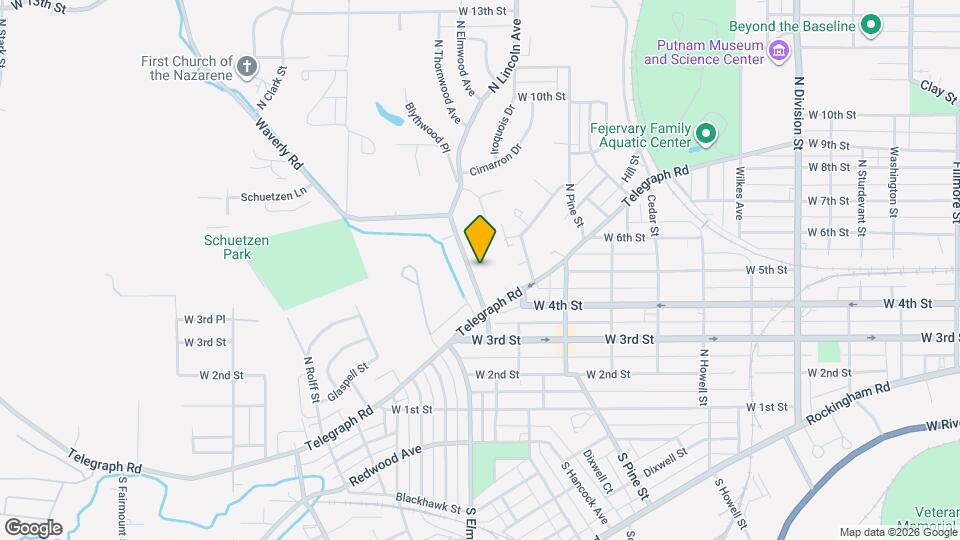 445 Waverly Rd Map and Location Details