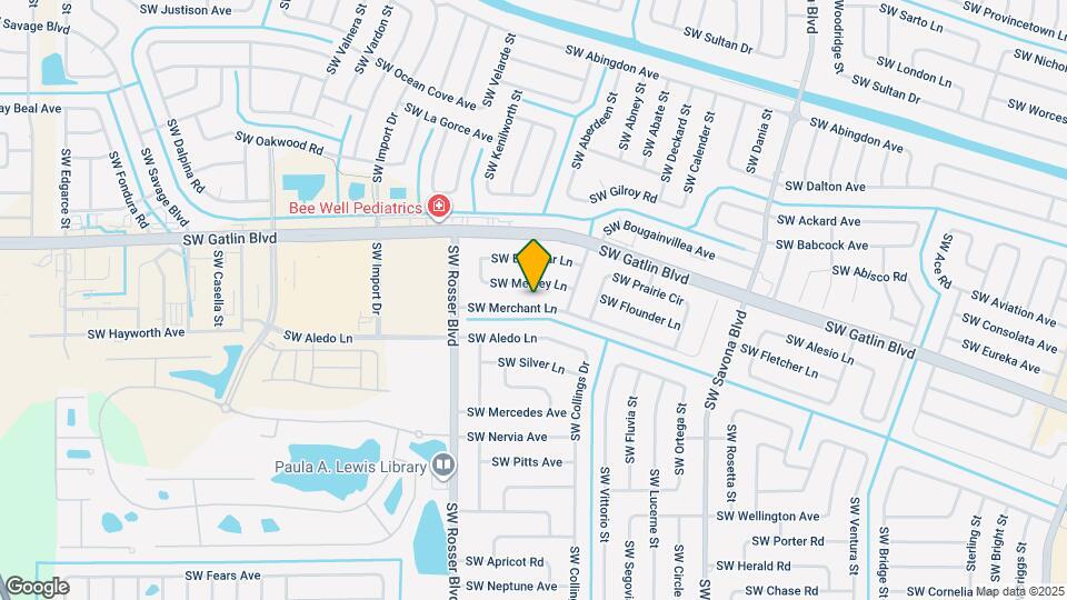 1573 SW Merchant Ln Map and Location Details