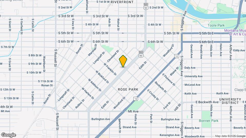 603 Stephens Ave Map and Location Details