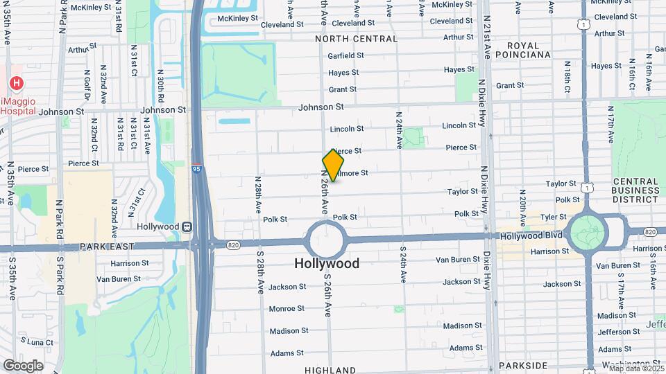 417 N 26th Ave Map and Location Details