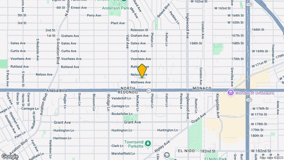 2407 Mathews Ave Map and Location Details