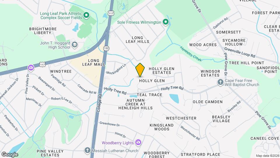 4816 Whitner Dr Mapa y Detalles de la Ubicación