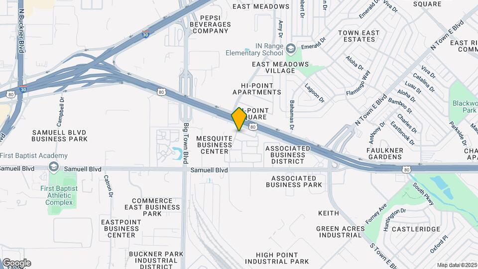 4200 U.S. 80 Frontage Rd Map and Location Details