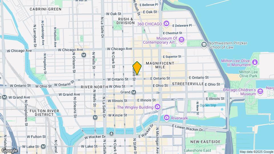 10 E Ontario, Unit 3203 Map and Location Details