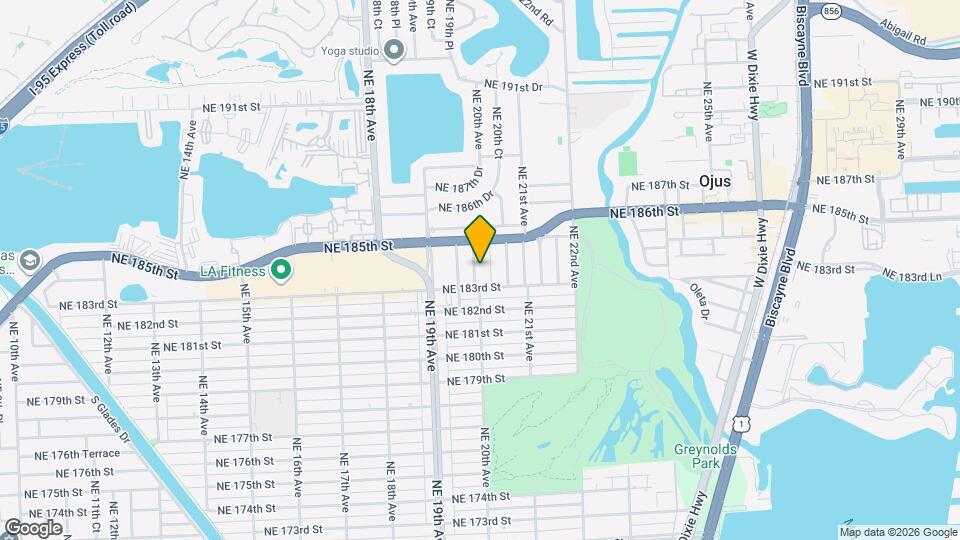 18361 NE 20th Ave Map and Location Details