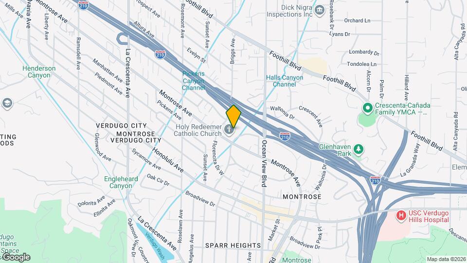 2218 Montrose Ave, Unit #G Map and Location Details