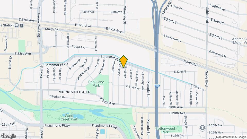 3183 Vaughn St Map and Location Details