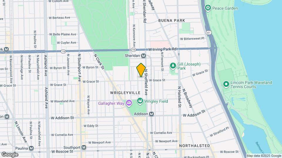 1016 W Grace St, Unit J01P Mapa y Detalles de la Ubicación