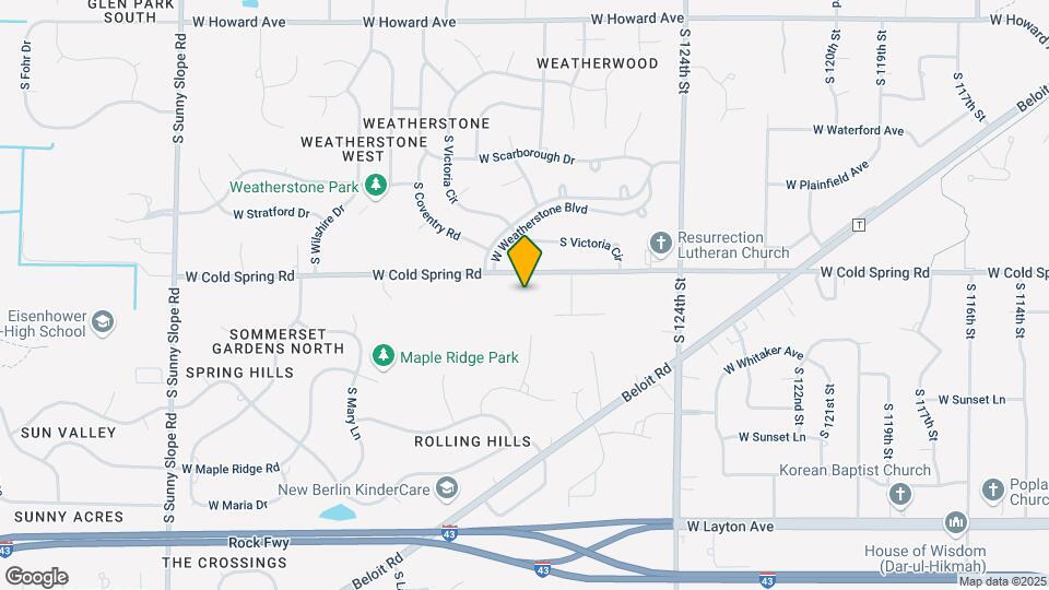 12885 W Cold Spring Rd Map and Location Details