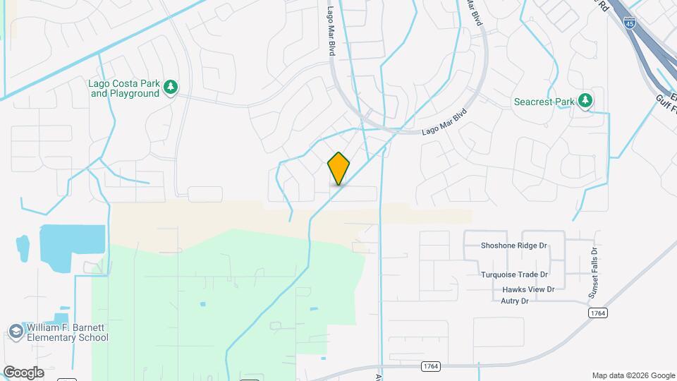 13201 Leisure Cove Dr Map and Location Details