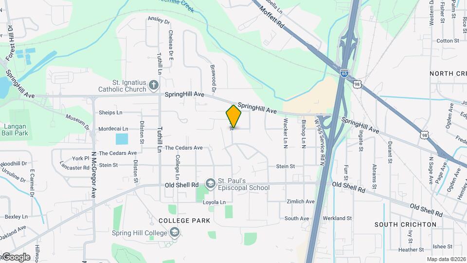 3521 W Stillwood Ln Map and Location Details