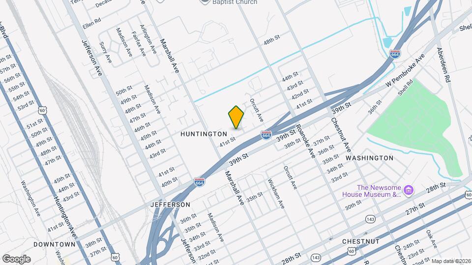 4113 Newsome Dr Map and Location Details