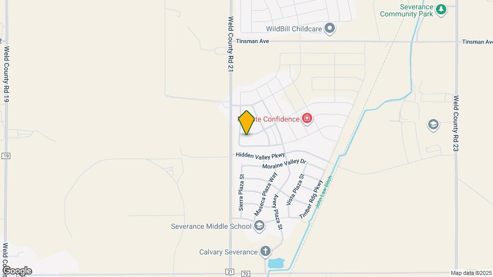 1295 Wild Basin Rd Map and Location Details