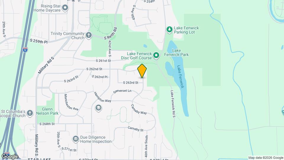 26235 46th Ave South Map and Location Details